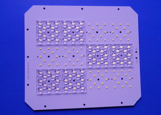 شراء 192 LED 3030 SMD 48V LED لوحة دوائر إضاءة الشوارع مع عدسات 4 في 1 التصنيع عبر الإنترنت