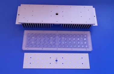 شراء 56w 30/60/90 درجة 3030SMD 150-160LM / W LED وحدة مع بالوعة الحرارة لارتفاع خليج الخفيفة التصنيع عبر الإنترنت