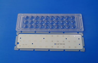 شراء 120 درجة 3x10 3535 LED ثنائي الفينيل متعدد الكلور لوحة وعدسة مجموعة وبالوعة الحرارة للأضواء خارج بقيادة الولايات المتحدة التصنيع عبر الإنترنت