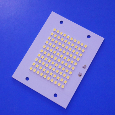 شراء 1.6mm سماكة LED PCB Board مادة الألومنيوم أبيض أسود اللون التصنيع عبر الإنترنت
