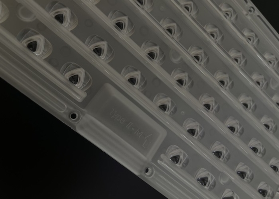 58x4 232 LED Lens 3030 SMD Optical PC Type2 / Type3 / Type4 / Type5 LED Array Lens