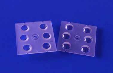 شراء 6 LED 5050SMD PC LED Lens Array 90 درجة خليج عالية ضوء مجموعة عدسة متعددة التصنيع عبر الإنترنت