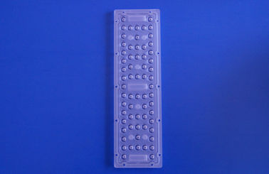 شراء الصمام TYPE3 64pcs 3030 عدسة 250 * 74MM المواد البلاستيكية بقيادة شارع ضوء عدسة صفيف التصنيع عبر الإنترنت