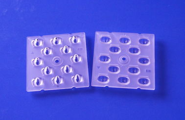 شراء النوع 2 12 في 1 عدسة ل 3030 SMD 50X50mm عدسة إنارة الشوارع لتجميع مرنة التصنيع عبر الإنترنت