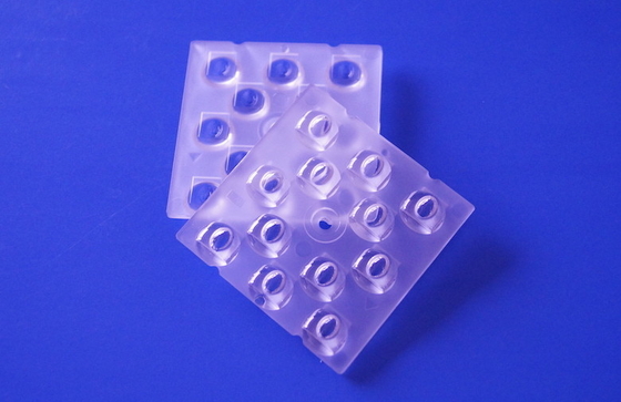 TYPE IV Optical Array Lens 12 in 1 3030 SMD Lens For Street Lights