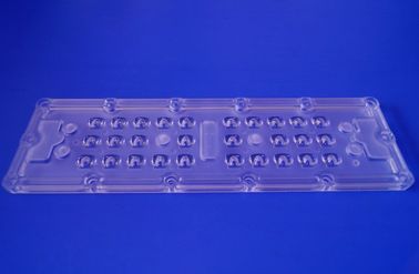 شراء SMD 5050 Led Lens Array 28 في 1 80x150 درجة عدسة ليد لضوء الشارع التصنيع عبر الإنترنت