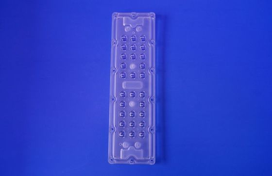 SMD 5050 Led Lens Array 28 In 1 80x150 Degree Led Lens For Street Light