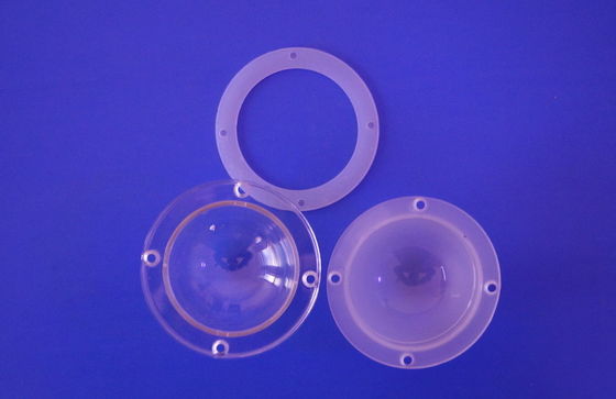 Milky Color PC Material 120 Degree led light Lens Cover 90MM Diameter