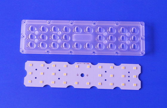 28 LED Street Light Module Street Light Array Lens 5050 SMD 270x75 mm