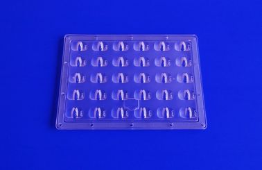 شراء تركيبات إنارة الشوارع LED Lens Array Optical PMMA 30W Xpe Lens التصنيع عبر الإنترنت