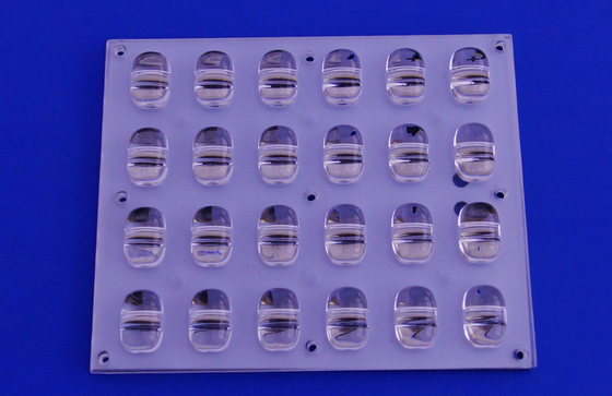 PC Optical Led Lens LED Street Light Module 24W SUN-L75X135ED130