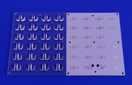PCB Module LED Lens Array 75x135 Degree For Street Lighting Components
