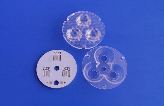 Optical PMMA 3W Bead Surface Lens Led Lens Array For Replacement Lighting Parts