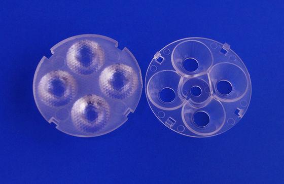 25 Degree 4 In 1 PMMA SMD LED Lens Array For LED Spot Lighting