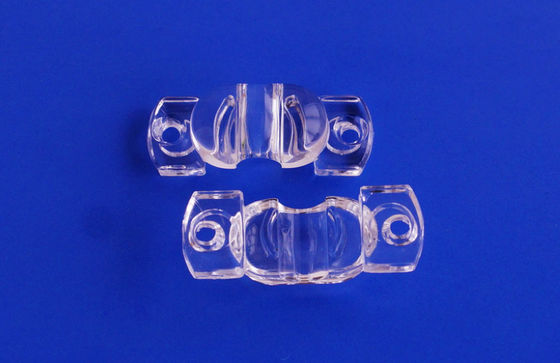 High Power LED Optical Lens COB / SMD 120 x 45 Degree PMMA 93% Transmittance