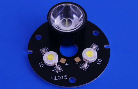 1W 3W Optical PMMA LED Collimator Lens Concave Frosted For Led Spotlight Lens
