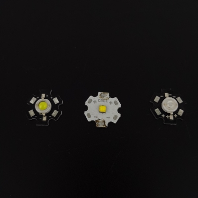شراء قاد Epistar رقاقة 1W عالية الطاقة 140lm مع ستار Pcb ، 120 درجة زاوية عرض التصنيع عبر الإنترنت