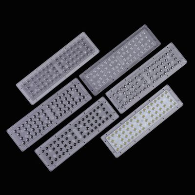 SMD LED Street Light Lens For Road Lamp , PC LED Optical Lens For Tunnel Light