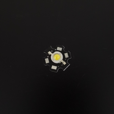 شراء الصمام Bridgelux / Epistar Chip 140lm 350ma 1w High Power LED 120 درجة LM-80 التصنيع عبر الإنترنت
