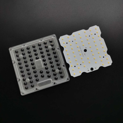 شراء 150lm/w 50w SMD3030 مربع LED Module Led Street Light عدسة لضوء الشارع التصنيع عبر الإنترنت