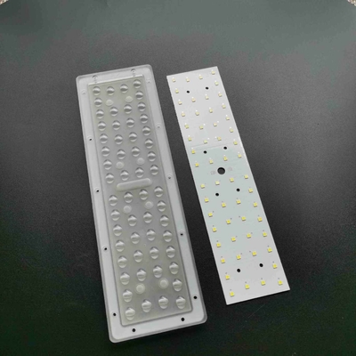 شراء وحدة مصباح الشارع الضوئية للكمبيوتر الشخصي 50 وات SMD3030 PCB Module Street Light Array Array Lens التصنيع عبر الإنترنت