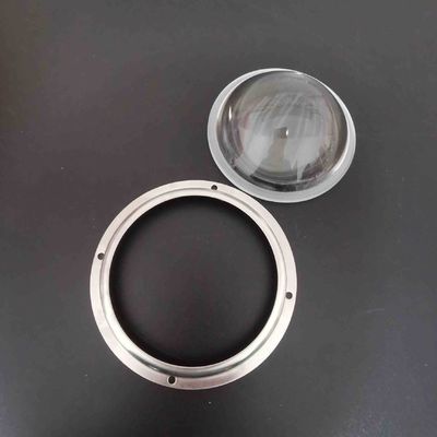 100W High Power LED Lens / 60 Degree LED Optics Lenses For High Bay Light , 100x39mm
