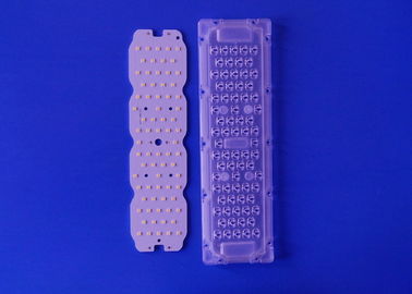 شراء PC Lens 50W 72 LED Street Light Module 3030 SMD Expressway Lighting 135lm / w التصنيع عبر الإنترنت