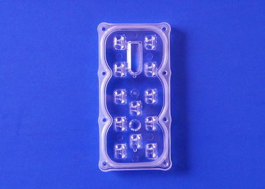 شراء 12 قطعة 3535 SMD LED شارع ضوء عدسة الوحدة البصرية الصف PC 91 Tranmittance التصنيع عبر الإنترنت