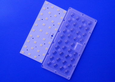 شراء 36 LED Array Projection Lamp Lens 60 90150 درجة الكمبيوتر البصري مع 144 PCB Board التصنيع عبر الإنترنت