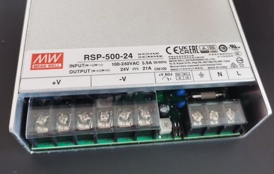 يعني جيدا RSP-500-24 24V 21A 504W AC DC إخراج واحد مغلق تحويل التيار الكهربائي