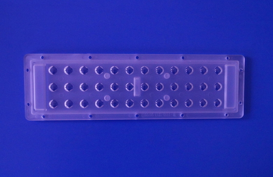 30-36 واط 90x90 درجة عدسة عالية خليج مع طوقا السيليكون ل LED CHIP 3030 SMD