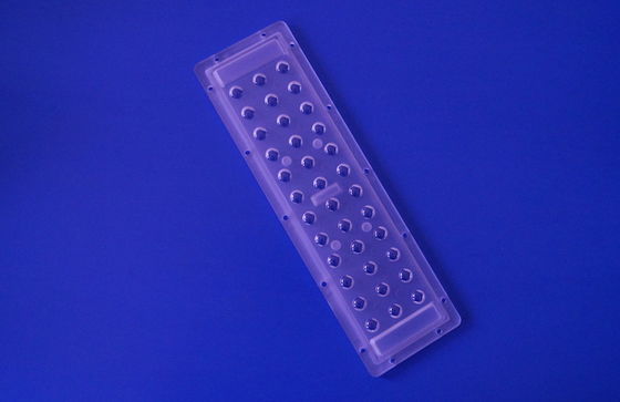 30-36 Watts 90x90 degree High bay light lens with silicon gasket for LED CHIP 3030 SMD