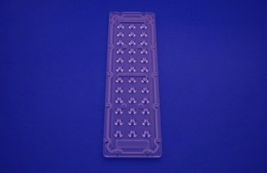 مادة PC SMD 3030 LED عدسة ، عدسة عالية الطاقة بقيادة 250x74mm سلسلة المعمرة