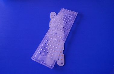 80X150 درجة مكونات ضوء الشارع LED 64 LED 50 واط وحدة عمودي بالوعة الحرارة