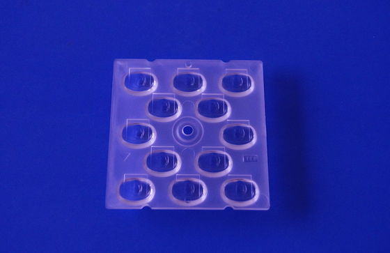 Led Optical Lens Street Light Lens , TPIII-M SMD 3030 50x50mm