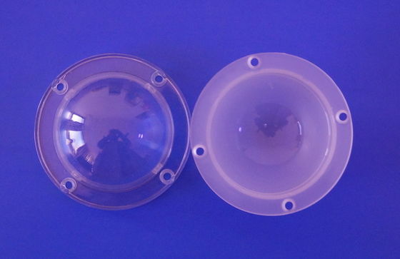 Milky Color PC Material 120 Degree led light Lens Cover 90MM Diameter
