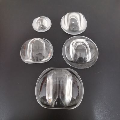 البورسليكات الزجاج LED عدسة بصرية 75x135 درجة شعاع زاوية IP65 مقاوم للماء لنفق ضوء الشارع