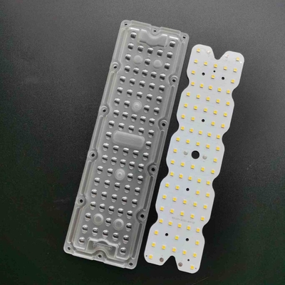 90 درجة أدى ضوء الشارع وحدة الكمبيوتر البصرية 50w SMD3030 طوقا السيليكون