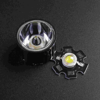 عدسة عاكسة LED ، عدسة بصرية LED أحادية 30x60 درجة لإضاءة LED