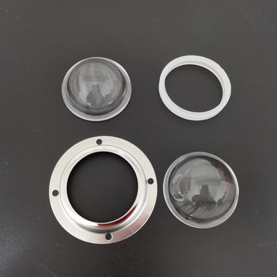 Borosilicate Led Street Light Module 30w Led Glass Lens For Led Lights / Led Lighting