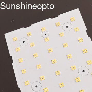 150W SMD 3030 LED PCB Board 91% Transmittance Optics Array العدسة للوحدة الضوئية LED Street Light