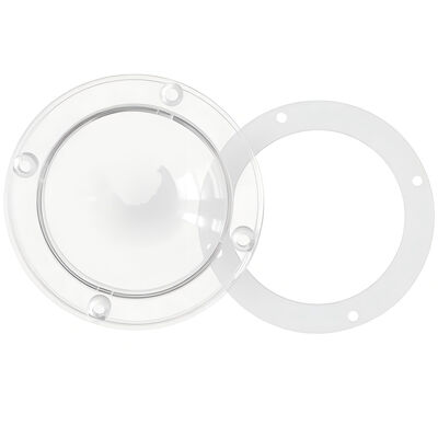 غطاء عدسة LED للكمبيوتر مقاس 88 مم 120 درجة لأضواء High Bay 91٪ الشركة المصنعة لنفاذية الضوء OEM وODM