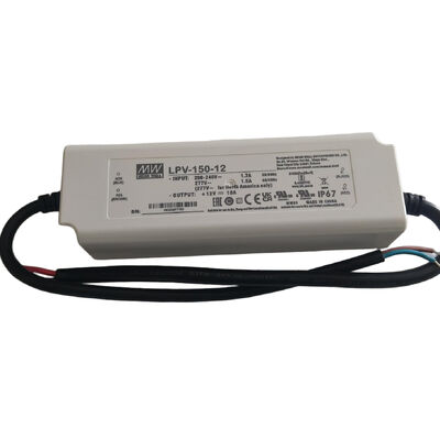 Meanwell 120 واط 12 فولت IP67 مقاوم للماء LED سائق الجهد المستمر التيار الكهربائي