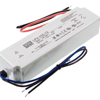 حمولة Meanwell 102W 12V مضاد للماء مصدر الطاقة LED منفذ واحد محرك LED