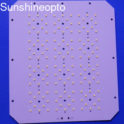 مخصص 120W 144 نقطة 3030 SMD PCB Board مع عدسة LED 50x50mm