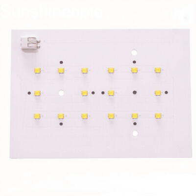 لوحة الألومنيوم LED PCB المخصصة لإضاءة LED الشركة المصنعة لثنائي الفينيل متعدد الكلور بطبقة واحدة