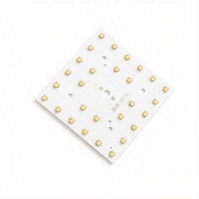 100 × 100 مم 50 وات SMD3535 LED لوحة PCB مع عدسة الكمبيوتر الضوئية للطرق والإضاءة العامة وحدة التحديثية OEM الشركة المصنعة