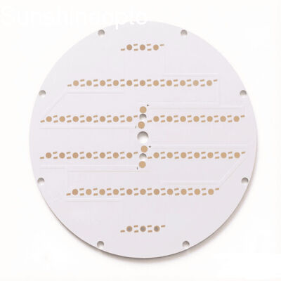 56W RGB SMD LED PCB Board مع 45mil Bridgelux LED Chips 203.2mm للإضاءة المعمارية الخارجية والداخلية