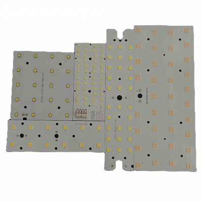 مخصص SMD LED PCB Board الشركة المصنعة للألمنيوم PCB مع 1oz النحاس 0.2mm الحد الأدنى لحجم الثقب