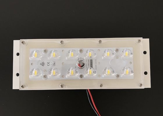 173mm عدسة 12 LEDs 5050SMD LED Light Module مع زاوية شعاع 145x70 درجة لإضاءة الشارع